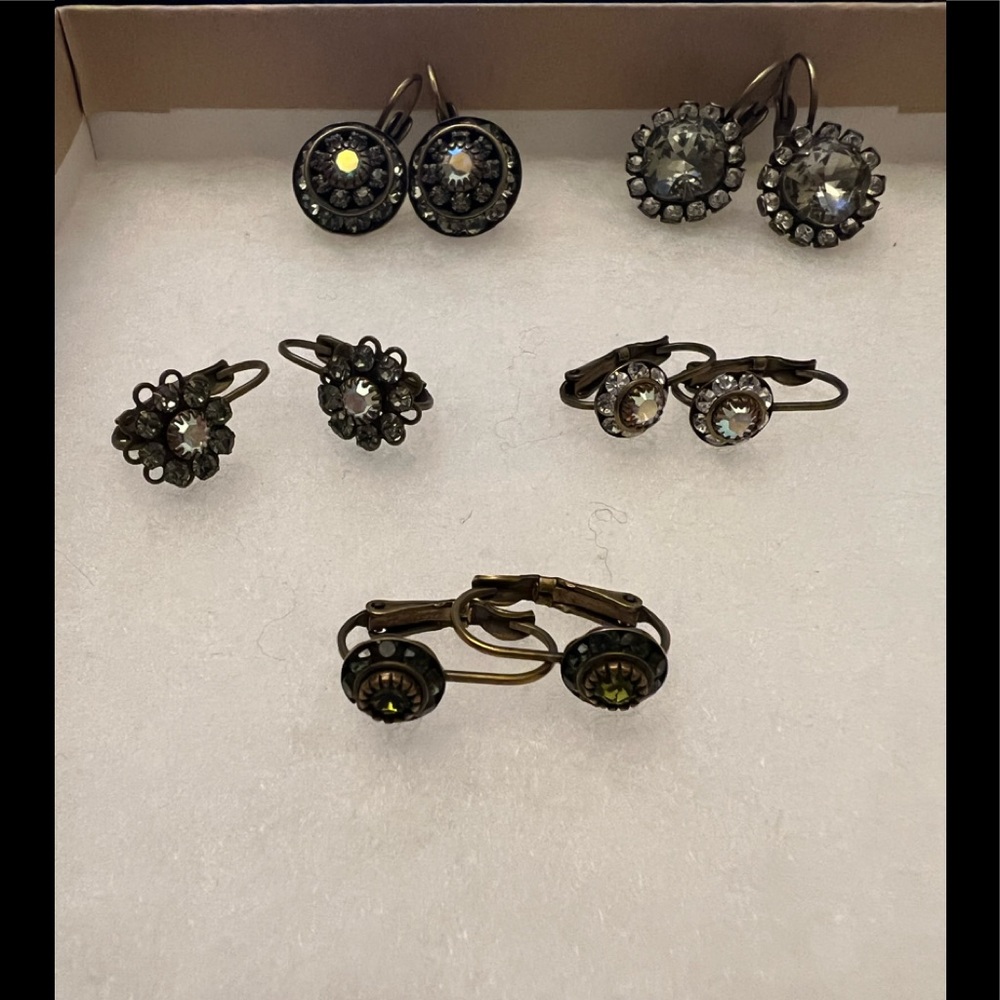 Liz Palacios 5 pairs of earrings - like new
